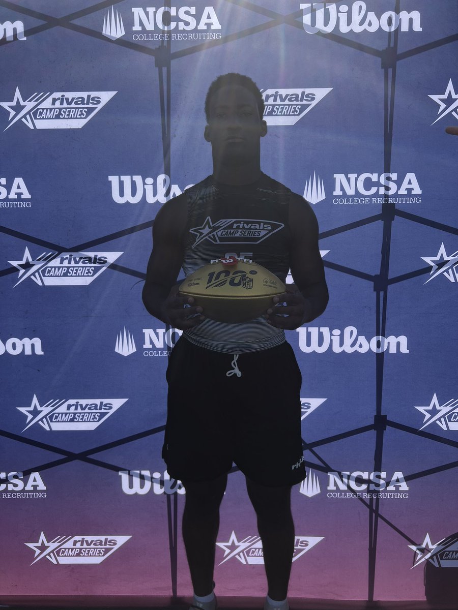 Blessed to be selected as the gold ball mvp for the @RivalsCamp @adamgorney #AG2G