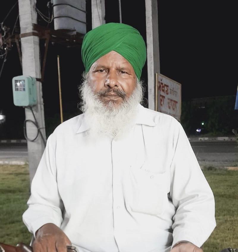 Baldev Singh Kathgala, a farm leader associated with BKU krantikari, passed away at Rajindra Hospital Patiala. He was admitted to hospital due to breathing difficulties.