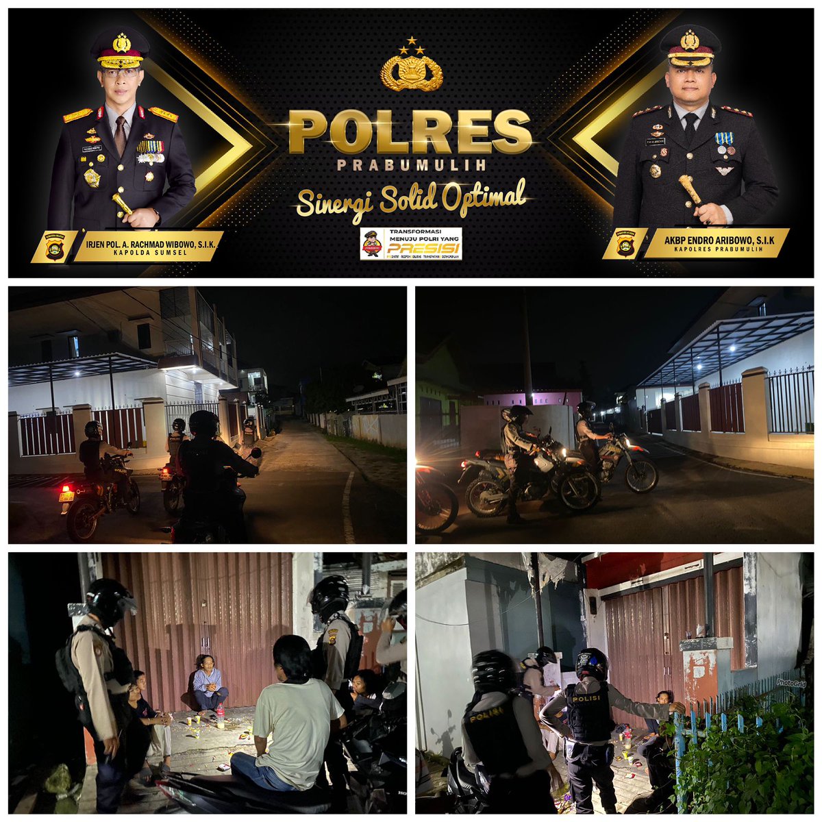#polripresisi
#poldasumsel
#kapoldasumsel 
#polresprabumulih
#satresnarkobapolresprabumulih
#kapolresprabumulih
#akbpendroaribowo

Bantuan Polisi..
Hubungi.. 
Call Center Polri 110
Call Center Polda Sumsel 0813-70002-110
Call Center Polres Prabumulih 0811-7387-110