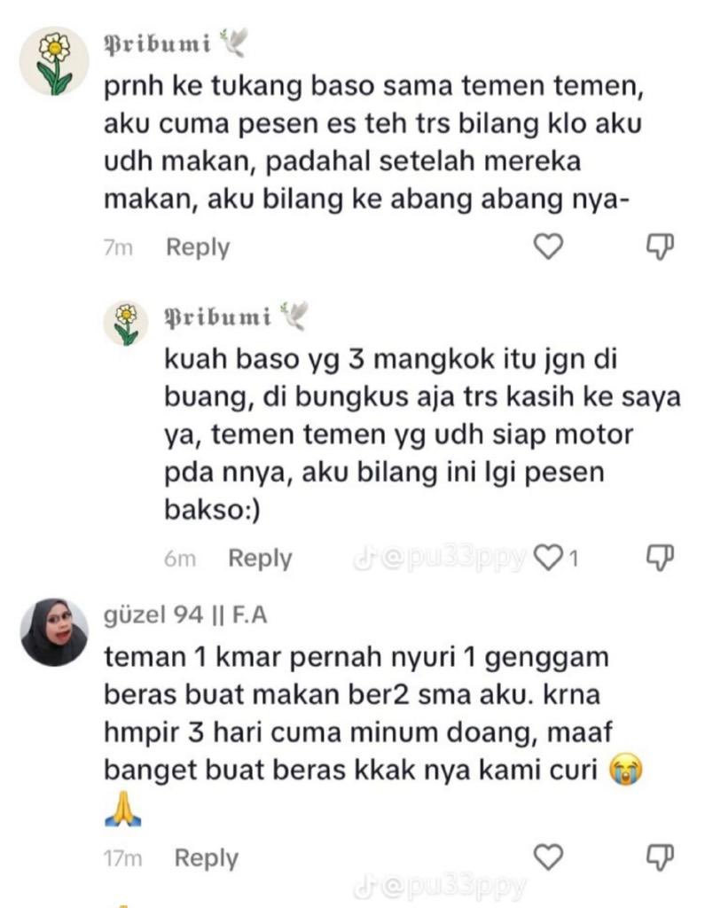 JANJI YA JANGAN BUANG BUANG MAKANAN LAGI?

- A Thread —