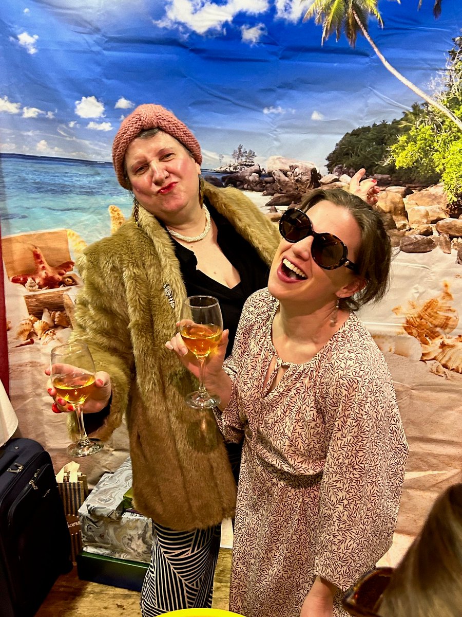 The cast of Terminal Encounter found themselves at Harvel Village hall, Meopham performing a Murder Mystery to raise funds for VICTA - A national charity empowering blind or partially sighted children &amp; young adults &amp; their families. 
A packed house full of warmth and laughter.