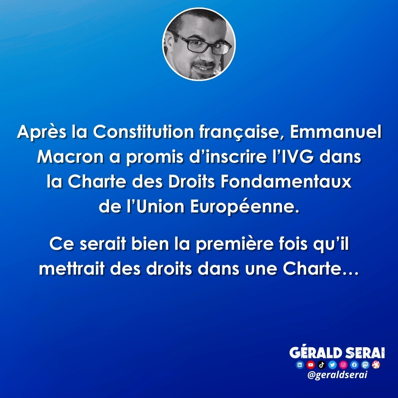 #bfn #breakingfakenews #humour  #brèves #actualité #Macron  #IVGDansLaConstitution  #charte #droitsfondamentaux #ue 

Suivez-moi !😜