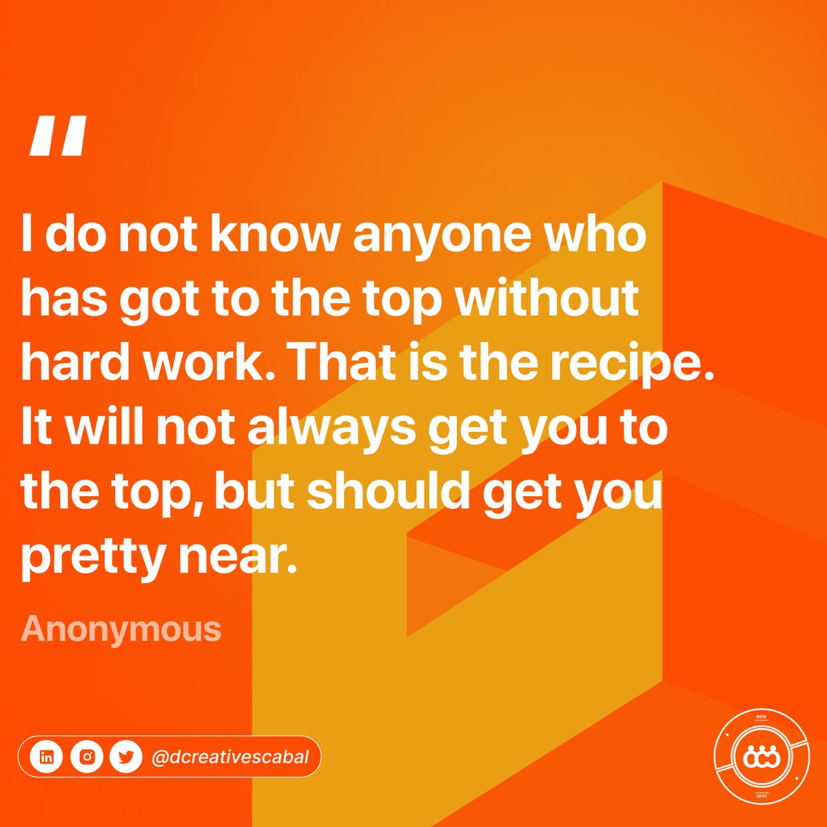Dcreativescabal's tweet photo. No be everybody wey reach top do am without hard work. Na the koko be that. E fit no carry you reach top, but e go carry you near. No dull, keep pushing! 💪 #MondayMotivation #Hustle #Success #NoDulling https://t.co/QCAgRmmsdE