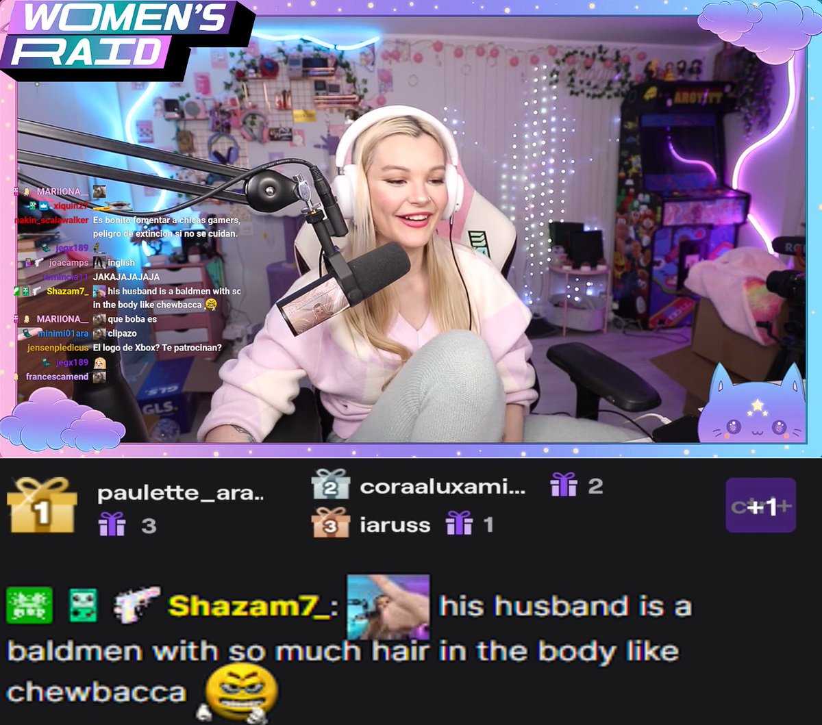 like chewbacca 🗣️