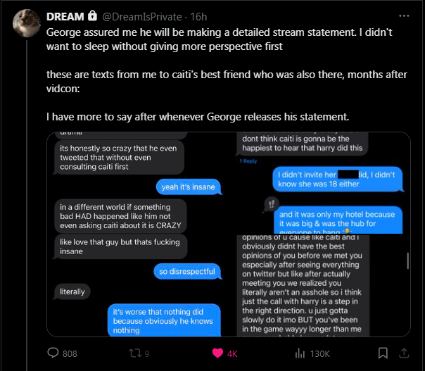 DnfUpdatesEsp's tweet photo. 💚Nuevos tweets privados de Dream ! (16h) https://t.co/VJ4D1YQmxg