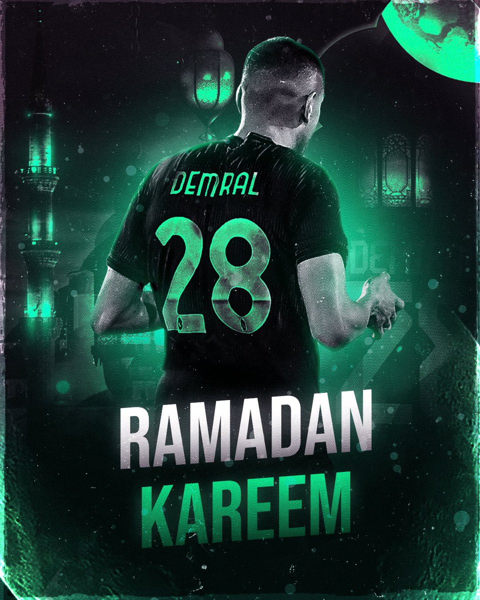 Ramadan Kareem to everyone celebrating around the world 🌙💚 Hayırlı Ramazanlar 🌏