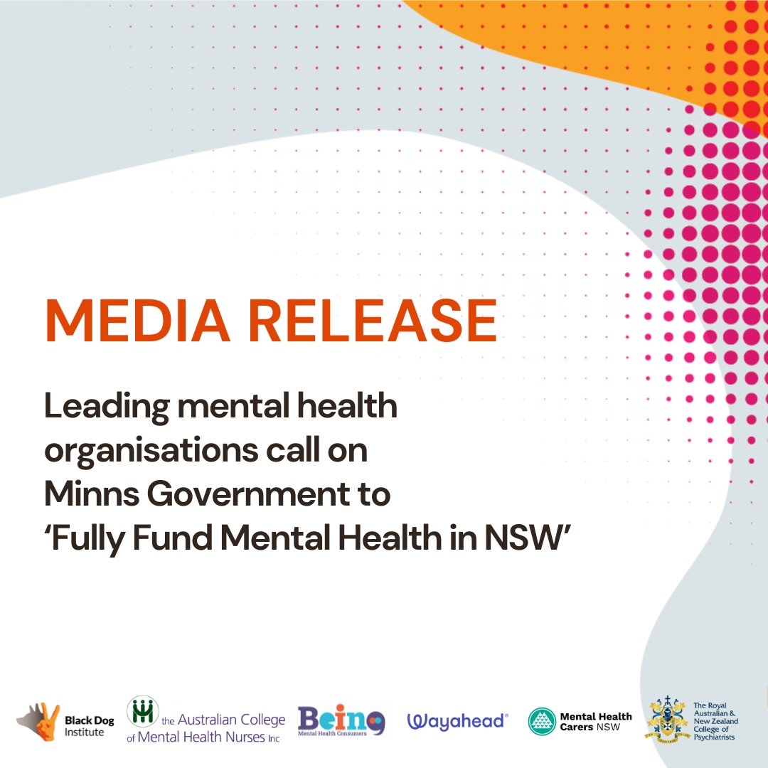 Achieving better mental health requires changing the #mentalhealth system. Today, we are launching a new campaign to 'Fully Fund Mental Health in NSW', in partnership with other leading mental health organisations. Read the full article here 👉 bit.ly/3Pk2OaH