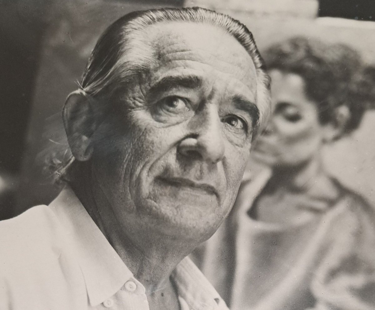 joanbesson's tweet photo. Amb una qualitat humana fora de sèrie,  #JosepLluísArimany [La Garriga, 1923-Granollers 1999], metge especialitzat en pediatria, va ser també un pintor de primer nivell guardonat diverses vegades.

#SalaEdison https://t.co/2BJix1eQ0C