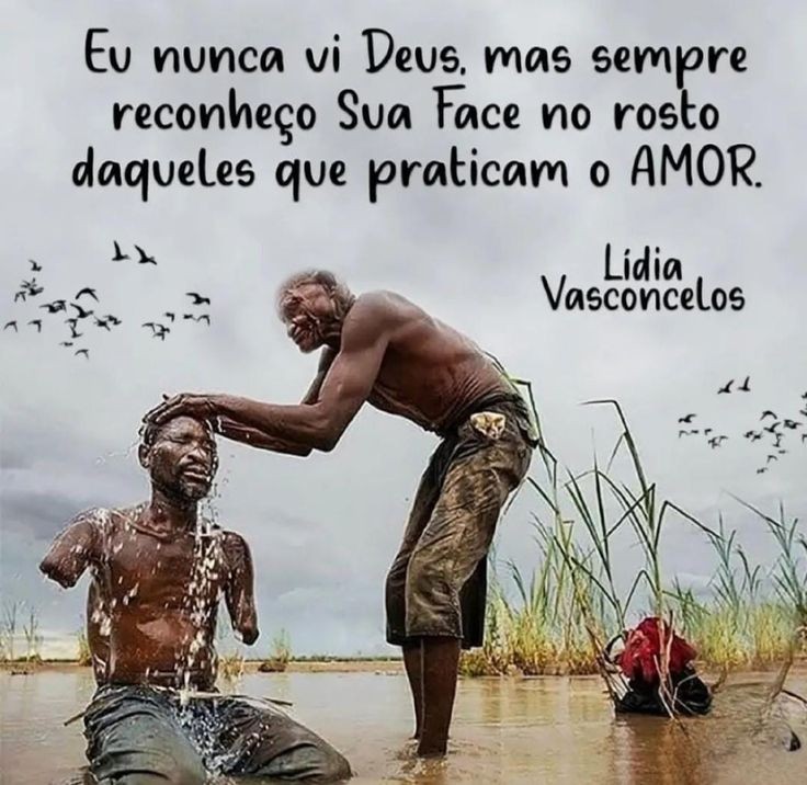 Nesta semana te desafio:
deixa verem Jesus em ti? Tantos precisam dele.