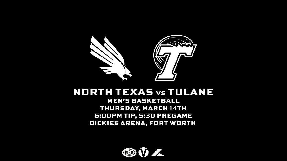 The journey begins. Men’s basketball will face Tulane Thursday at 6:00pm in the second round of the 2024 American Athletic Conference Tournament. Dave Barnett and Hank Dickenson will have all the action for you live on 95.3 FM KHYI and on the free Varsity Network app.