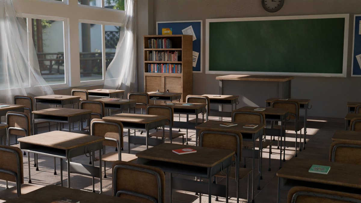 alinfl120998's tweet photo. Terminado el salón de clases jeje , y disculpen por la tardanza , espero les guste 😬😬😬
#blender 
#substancepainter
#render3d
#classroom
#modeling3d https://t.co/qyBi0DAWCG
