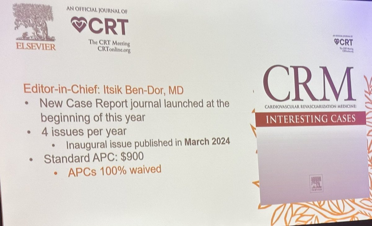 Proud to serve on the editorial board for this esteemed journal .. looking forward to work together #CRT2024
