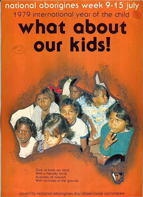 NAIDOC 1979 - WHAT ABOUT OUR KIDS! Join us as we look back on 50 years of the National NAIDOC Committee, with a timeline of NAIDOC Posters. ALSO, nominations CLOSE TODAY for the National NAIDOC Awards. Nominations are an easy process online: naidoc.org.au/awards/nationa… #NAIDOC2024