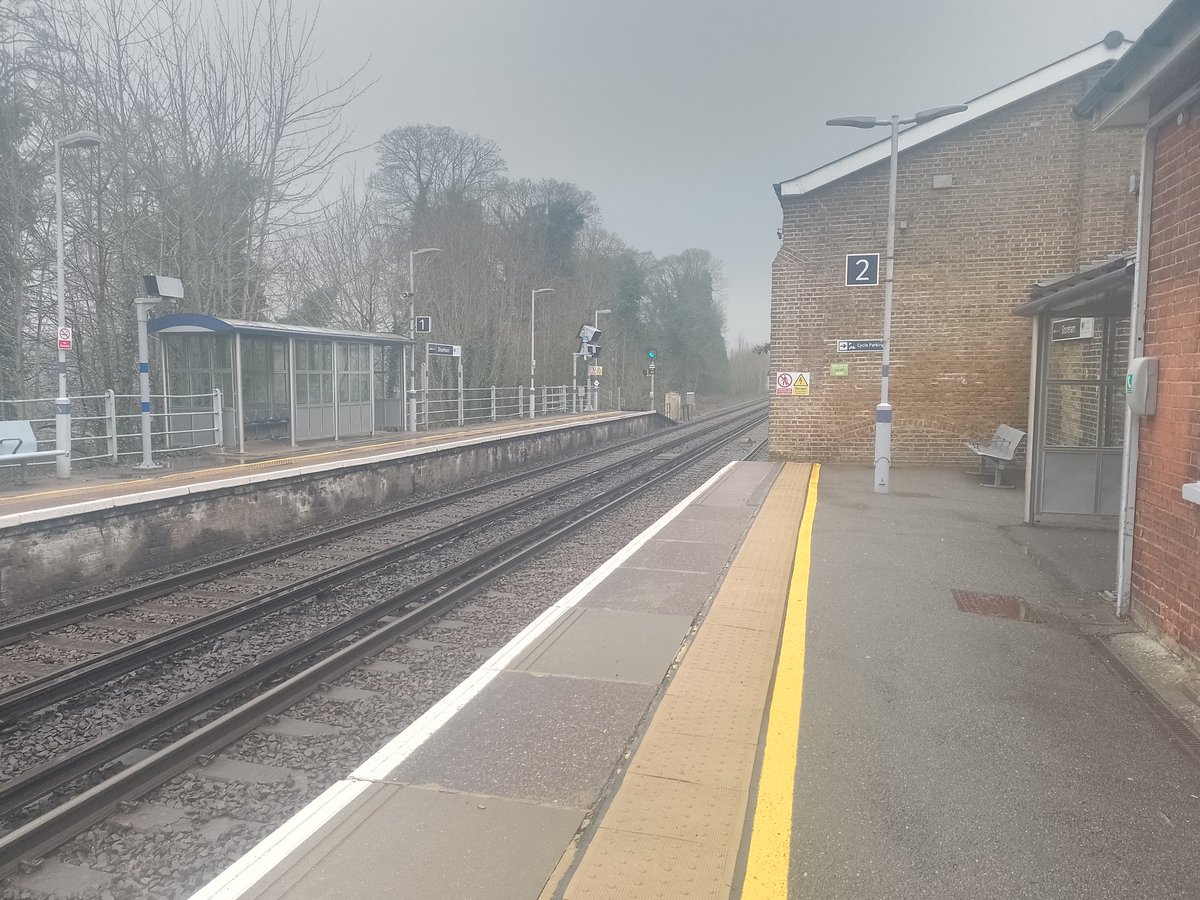 HBtrainfan375's tweet photo. Station 67/106: 
Shoreham (Kent) ✅
Darent Valley line ✅

Eynsford is much better and it has things that Shoreham doesn't have. The station for me is meh. Can't say that I'm the biggest fan of this station but I've now visited all @DarentValleyCRP stations. They've got stunners https://t.co/rIjf5s6mRv