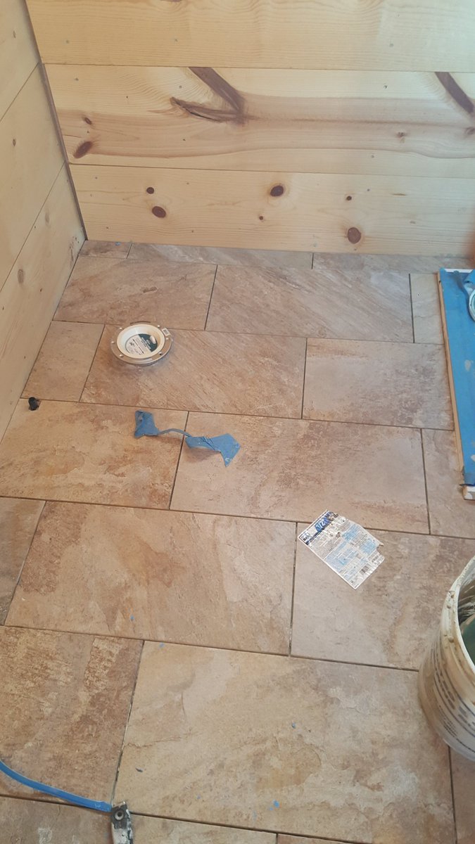 Porcelain river stone tile, nice natural color, water proof membrain for walkin shower