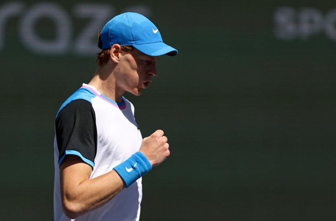 FBiasin's tweet photo. 6-3 6-4 a Struff e 17esima vittoria di fila.

Arriverà il giorno in cui qualcuno batterà  #Sinner, ma quel giorno non è oggi. 

#IndianWells https://t.co/TEs1pI9Xj4