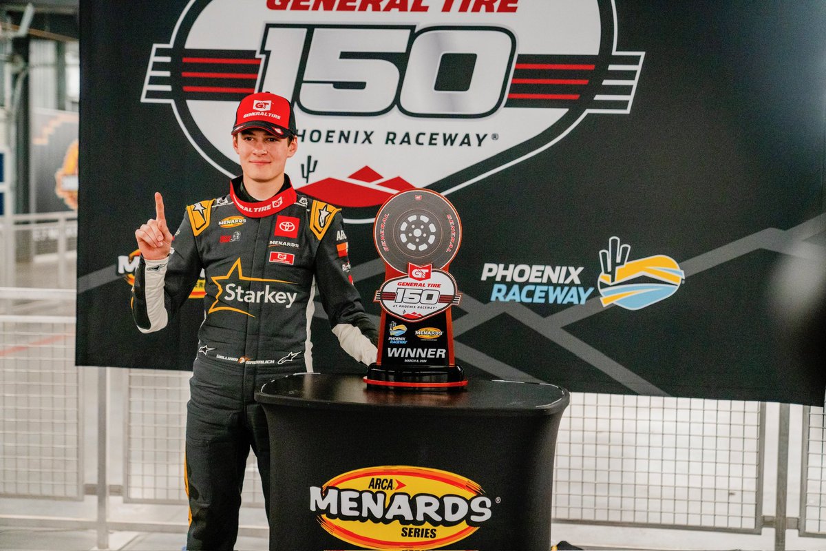 JoeGibbsRacing's tweet photo. JGR WEEKEND SWEEP! 

@WilliamSawalich won the ARCA race, @CSmith_Racing won the XFINITY race and @CBellRacing JUST WON THE CUP RACE! https://t.co/yNIsCZEk6i