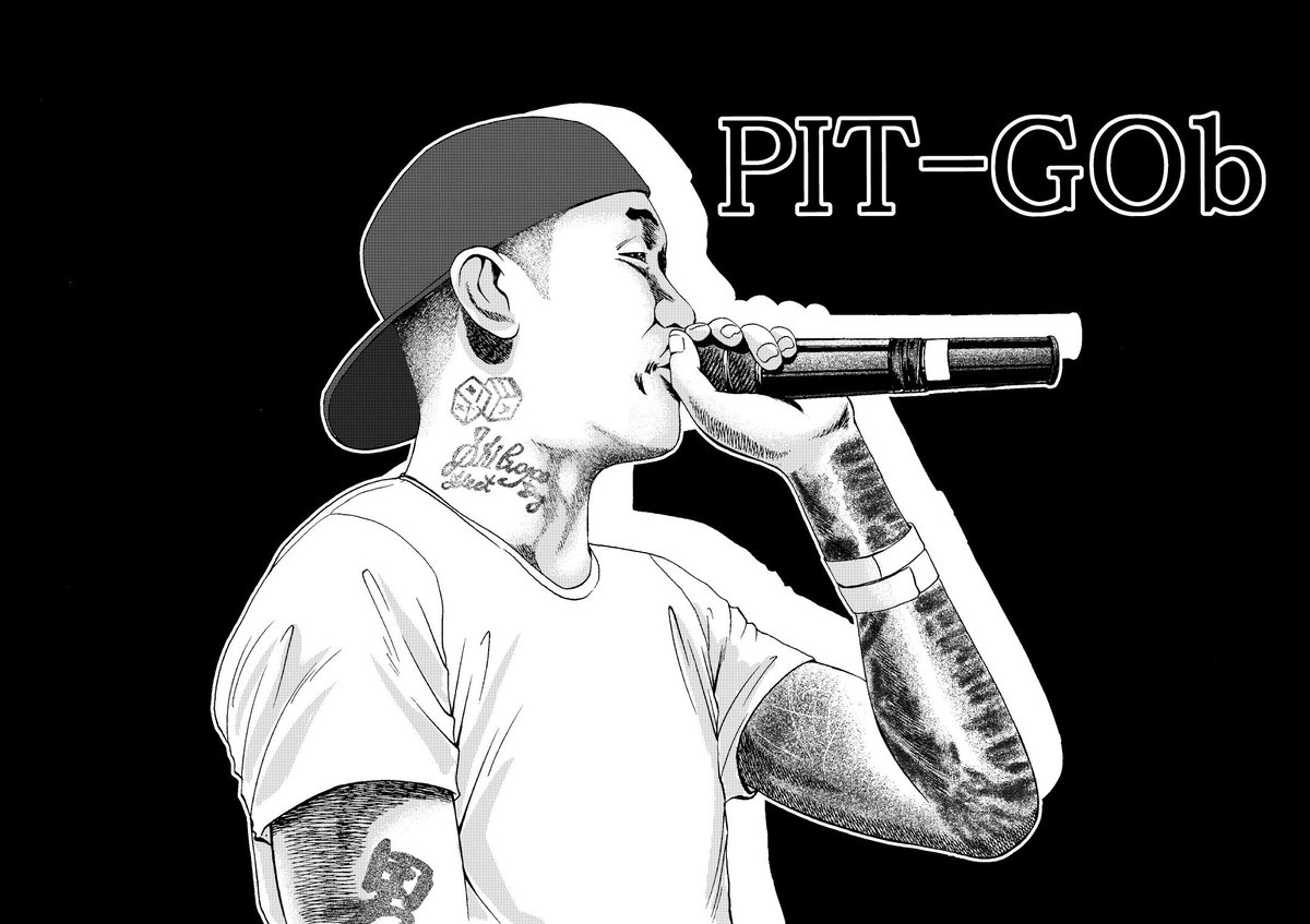 mori_shigemi's tweet photo. ラッパー @pitgob1978 さんの似顔絵️✒️️✒️️✒️
大切な曲です。
https://t.co/bIv9ZBQzbG
#3月11日
#春
#PITGOb
#DJMUNARI https://t.co/vtlJeYBKDj