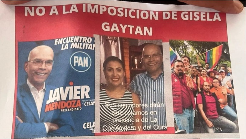 NewsSanmiguel's tweet photo. #IMPOSICIONES Grupo de militantes de #Morena protestaron en 2 eventos que tuvo en #Celaya #Alma Alcaraz, su #inconformidad con la designación de Bertha #GiselaGaytán Gutiérrez, como candidata a la alcaldía de la ciudad
#Guanajuato #eleccion2024
https://t.co/Kn94z1TAo5 https://t.co/BBuKDu7DYV