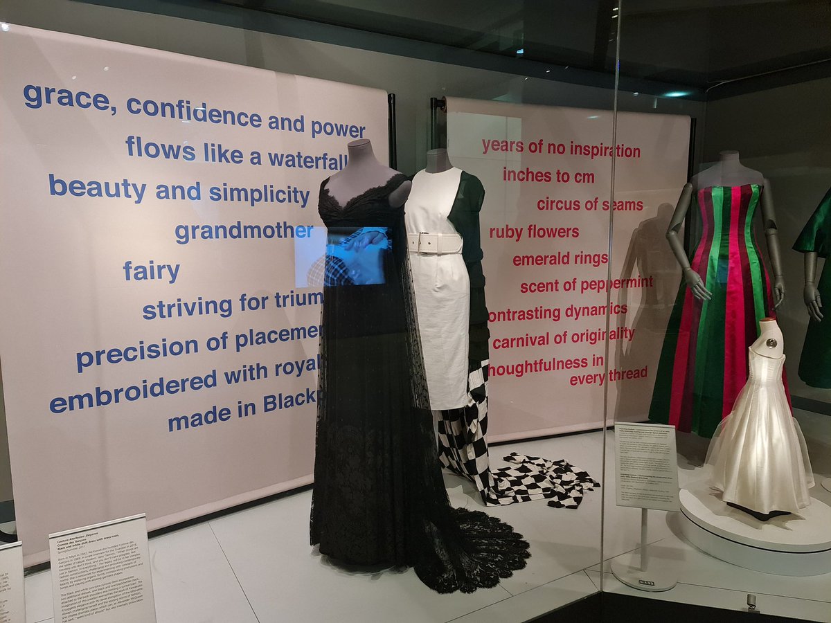 A Dress is not just a dress. Every dress you wear tells a story. I know mine do. Enjoyed the exhibition on at Manchester Art Gallery.