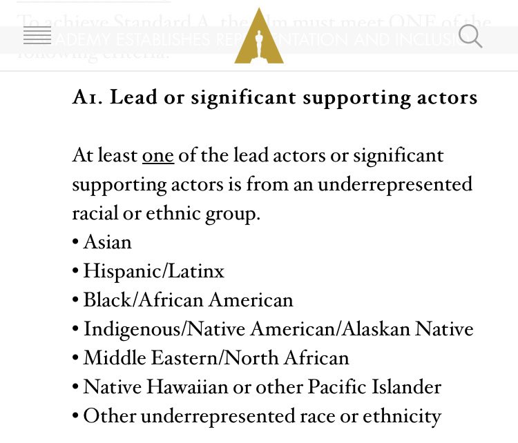 EndWokeness's tweet photo. This is why I don't give a shlit about what happens at the Oscars tonight.

It's all woke anti-meritocratic bullshlit. https://t.co/cNgfBdNvVV