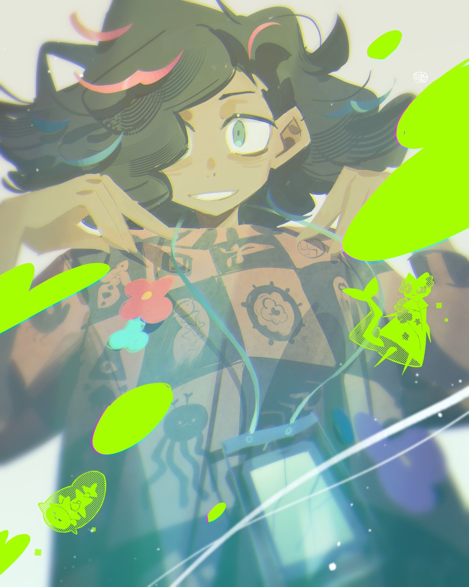 zenhiro_'s tweet image. Do you like her alien sweather?