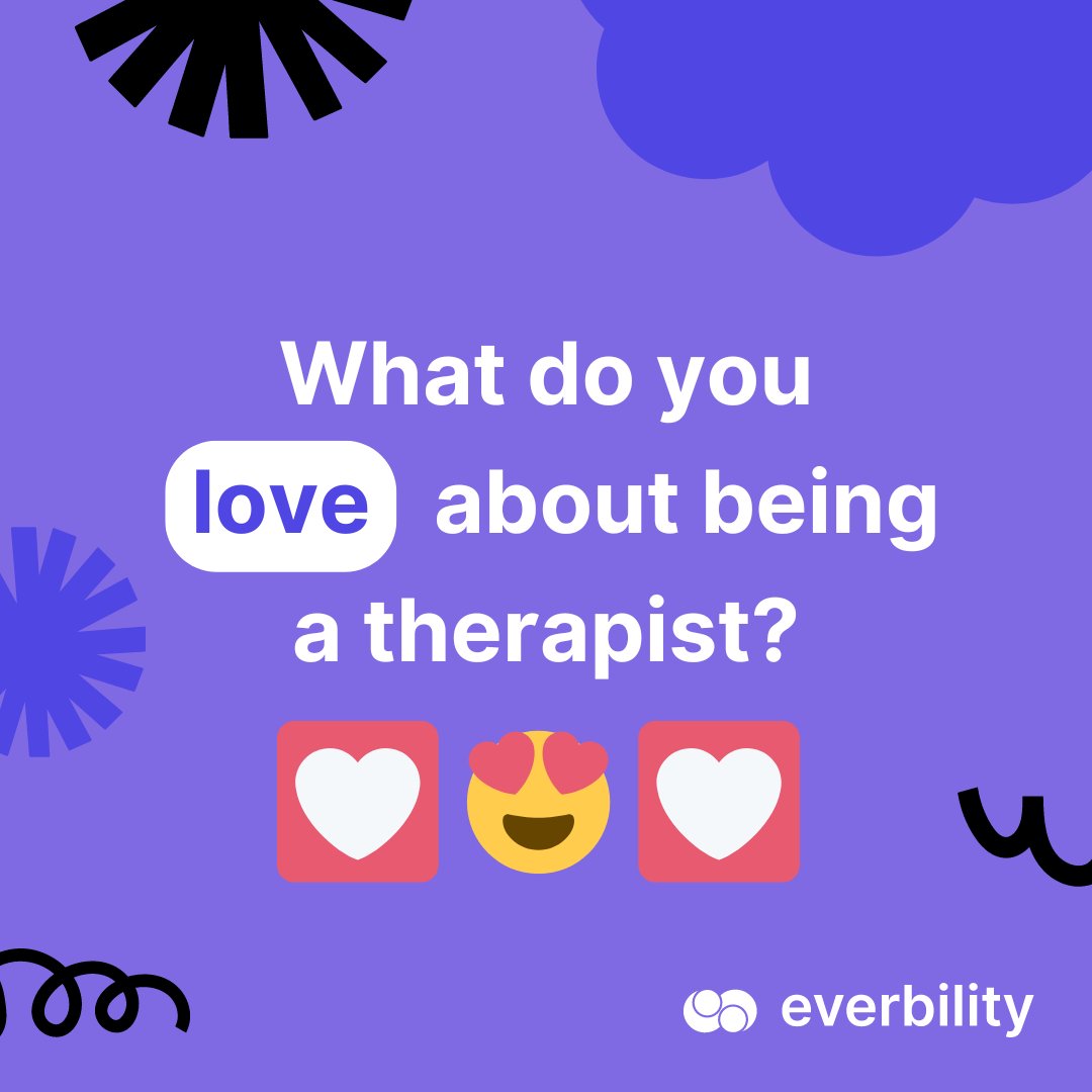 Let's play a Monday motivation game!

1. Comment below ⬇️: What do you LOVE about being a therapist? 😊❤️

2. Tag a therapist to share their answer!

#alliedhealthprofessionals #psychologist #therapist #kidsot #paedsot #alliedhealth #musictherapist #childtherapist #playtherapist