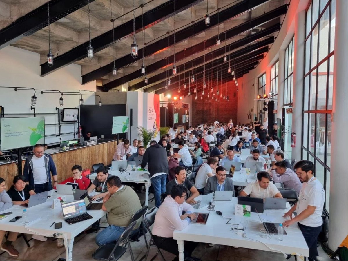stefanni_ch's tweet photo. Incredible experience at Gen Live Labs in Mexico!
We're thrilled to share that our events were a resounding success, with over 400 attendees in Monterrey and an even larger crowd in Mexico City. The GHack sessions were the highlight, and we're delighted to report they were a hit. https://t.co/mSJaSQMFYC