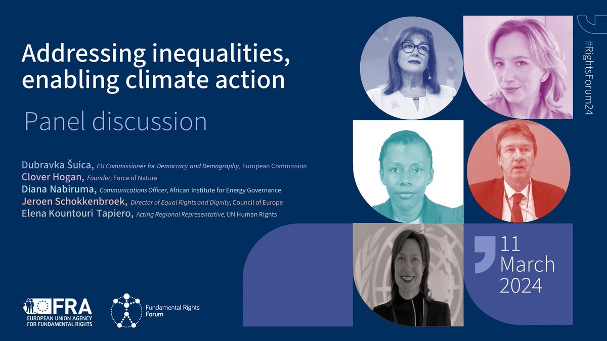 AtdYouth's tweet photo. One week after the #JustTransitionEU @EU2024BE meeting, the #FightInequality &amp; #ClimateJusticeNow debate at #RightsForum24 comes timely! @ATD4thWorld is worried! Will housing, health, food, mobility for all be part of @EU_Commission #GreenTransition?
More https://t.co/7T8D163QVC https://t.co/84xVuDygya