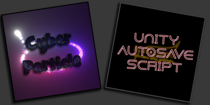 Ahhh~~~  Finally i got to release two new Assets on #Gumroad for you guys :3  (5$)Cyber Particle System<a href="/tag/unity"class="tags"><span>#unity</span></a><a href="/tag/vrc"class="tags"><span>#vrc</span></a><a href="/tag/vrchat"class="tags"><span>#vrchat</span></a><a href="/tag/gumroad"class="tags"><span>#gumroad</span></a>