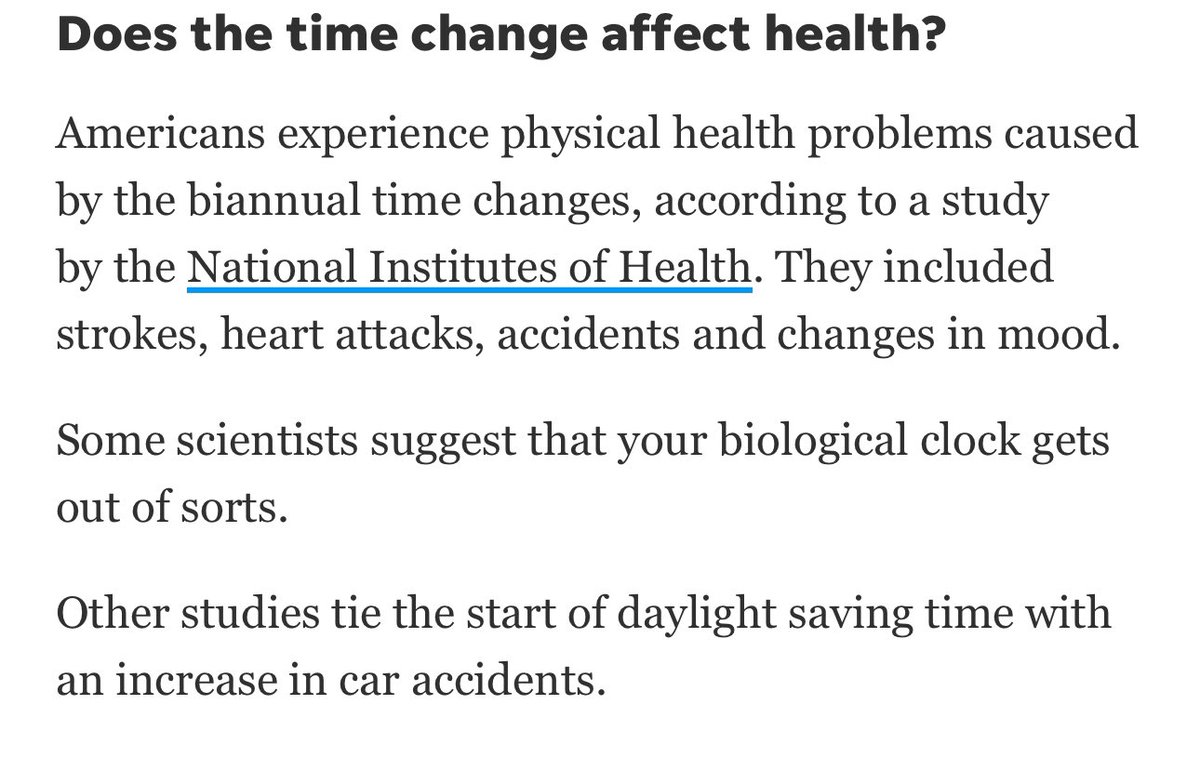 Abolish day light saving!