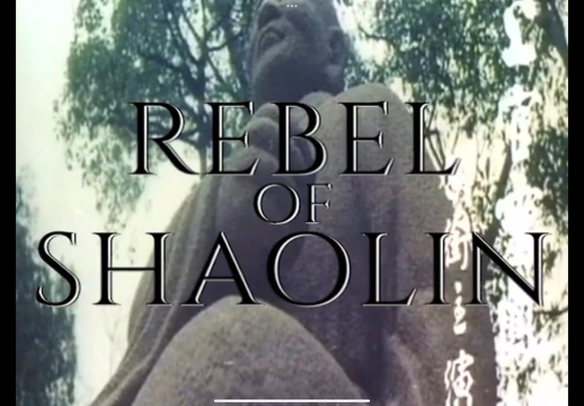 drunkenBouddha's tweet photo. #NowWatching Rebel Of Shaolin 1977 aka Shaolin Traitor Carter Wong Polly Shan-Kwan #Chopsocky #kungfu #wuxia #martialarts #shaolin #plex #Taiwan #wirefu #wushu #wutang https://t.co/UerS2f7tT9