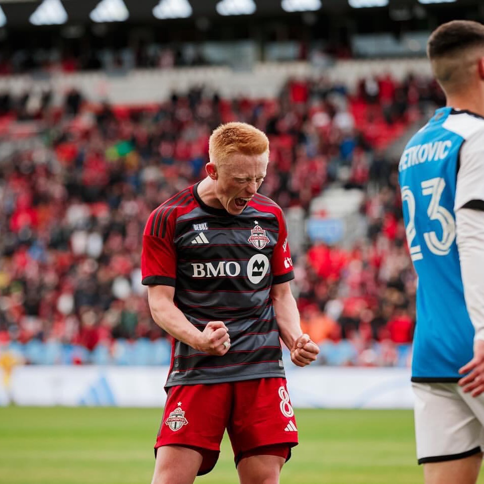 TouchlineTFC's tweet photo. It was great to see Matty Longstaff make his debut this past weekend 🙌🏴󠁧󠁢󠁥󠁮󠁧󠁿 

📸: @kschischang/@TorontoFC 

#TFCLive https://t.co/4lS2DLRmIe