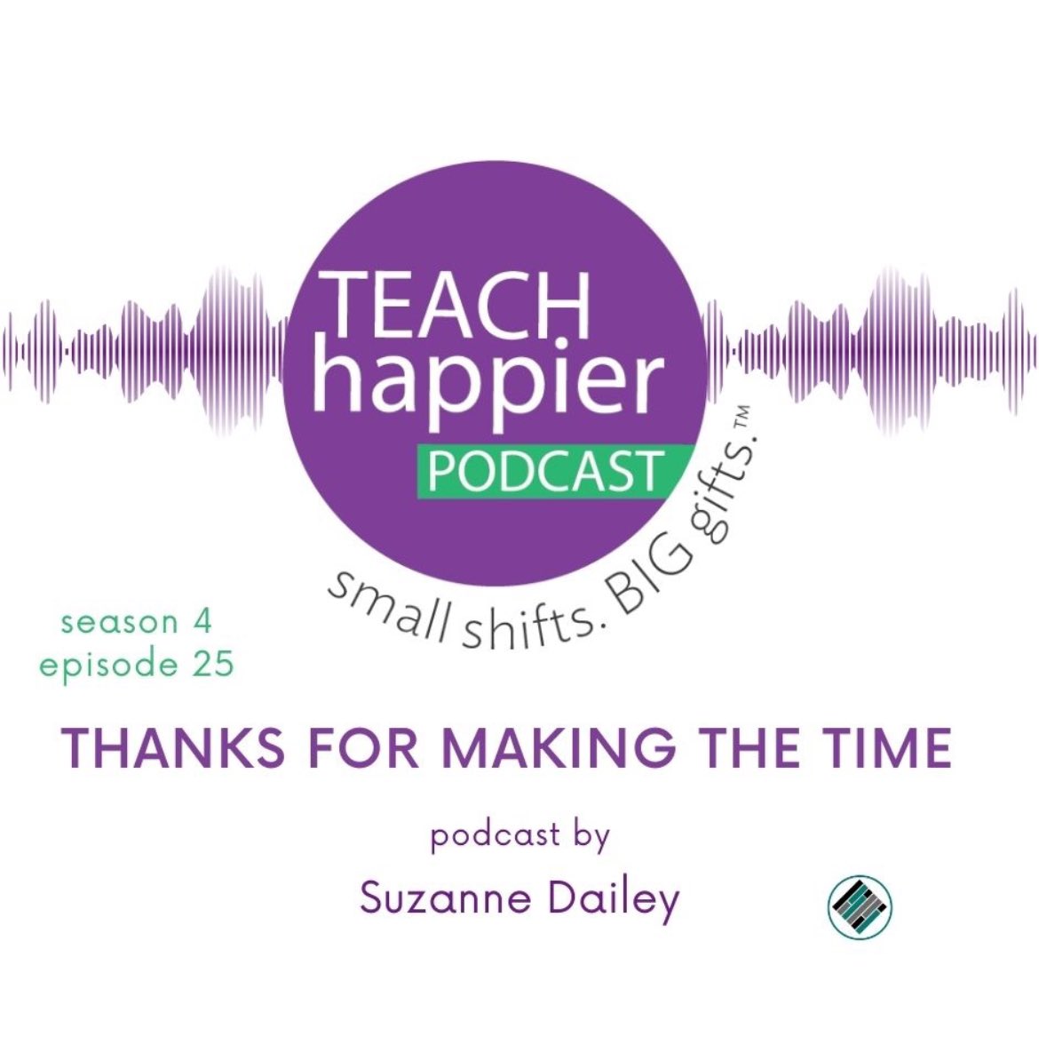 Last season, we were invited to BEGIN a conversation with “Tell me something good.” This week, we are invited to try a small shift in language when we END a conversation. Thanks for making the time to listen to this week’s episode💜 podcasts.apple.com/us/podcast/tea…