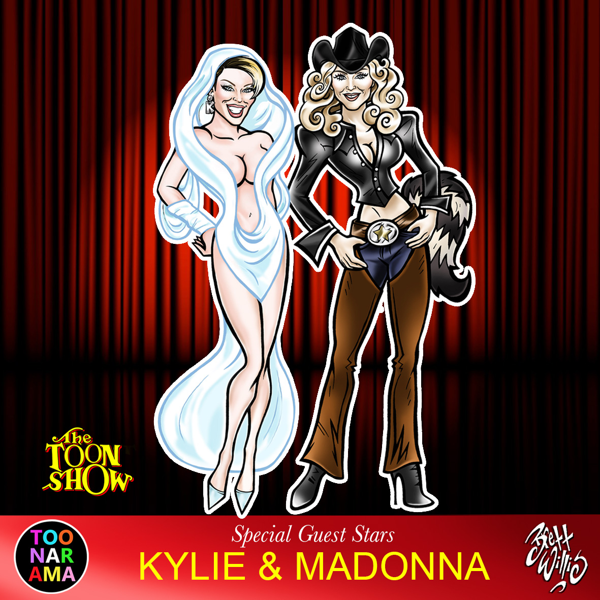 The TOON Show Special Guest Stars KYLIE & MADONNA #mighty #music #KylieMinogue #madonna #toonarama