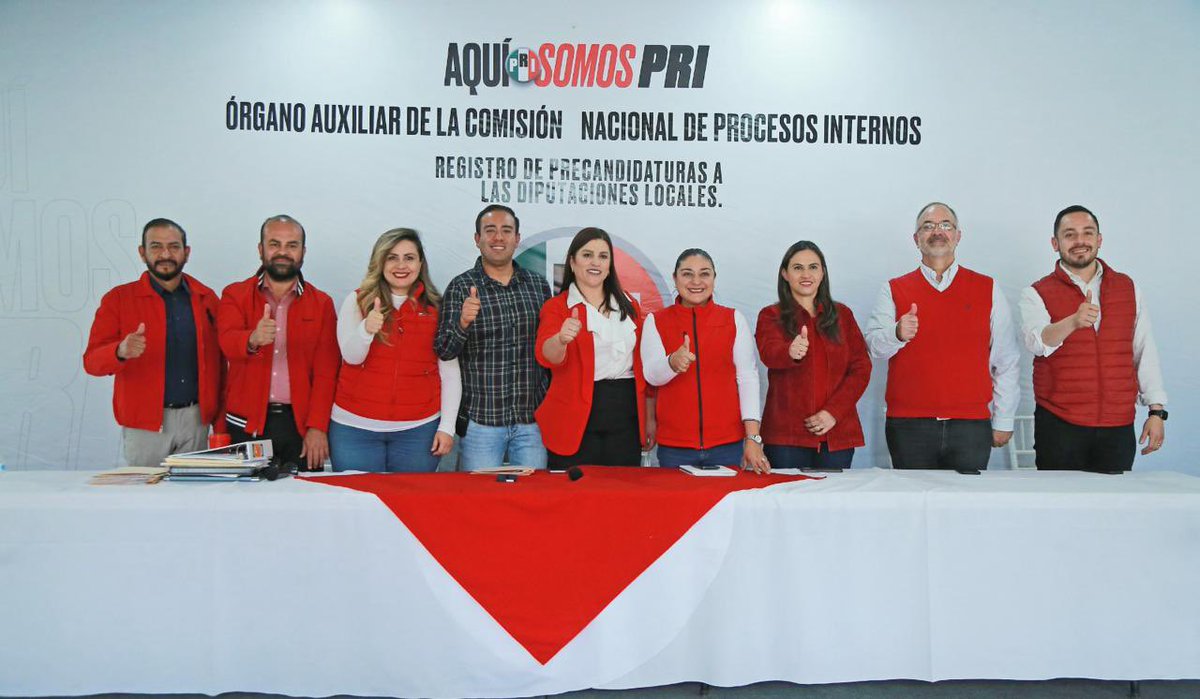 CDE_PRI_Durango's tweet photo. 🔴 De conformidad a lo que dispone la Convocatoria expedida por el Comité Directivo Estatal, a las 15:00 hrs, se declaró el cierre de la Jornada de Registro de aspirantes a las Precandidaturas a Diputaciones Locales. https://t.co/CuubCrgJtw