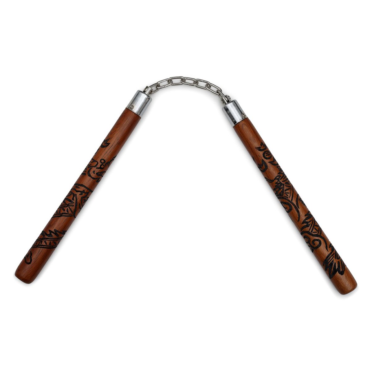 Brand New Red Wood Carved Dragon Nunchaku With Chain

#nunchaku #nunchucks 

playwell.co.uk/weapons/nuncha…