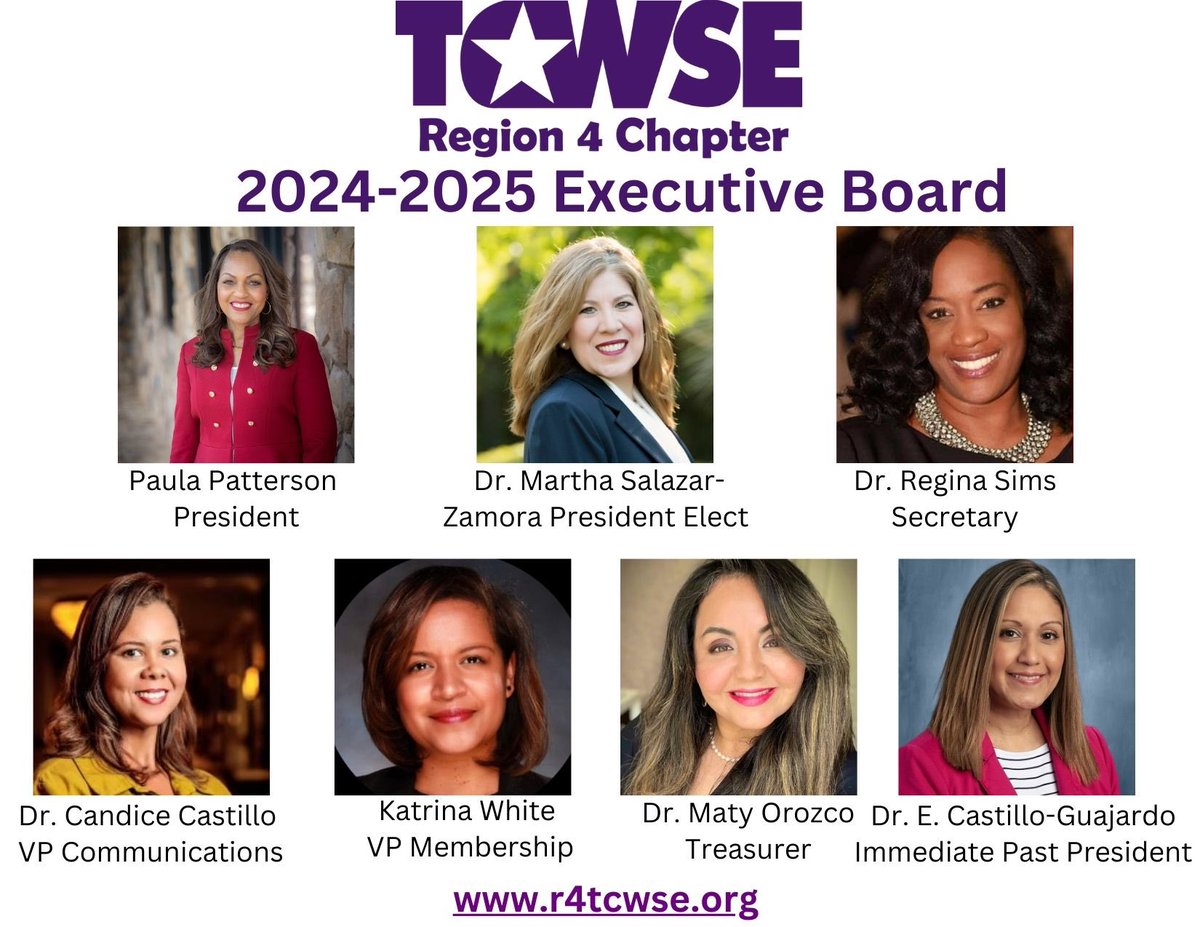 Introducing the 2024-2025 executive board members.