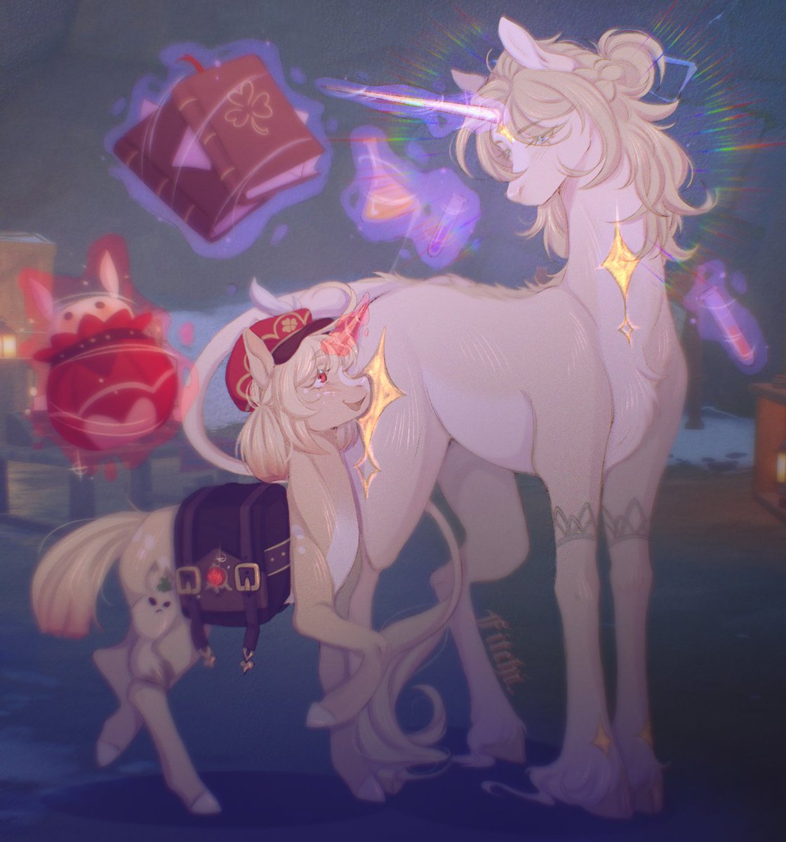 FCifuu69660's tweet photo. 🔮✨
#genshin #mlp #abedo #klee #art #mlpart #GenshinImpact #genshinimpactfanart https://t.co/lgrIQUjaXc