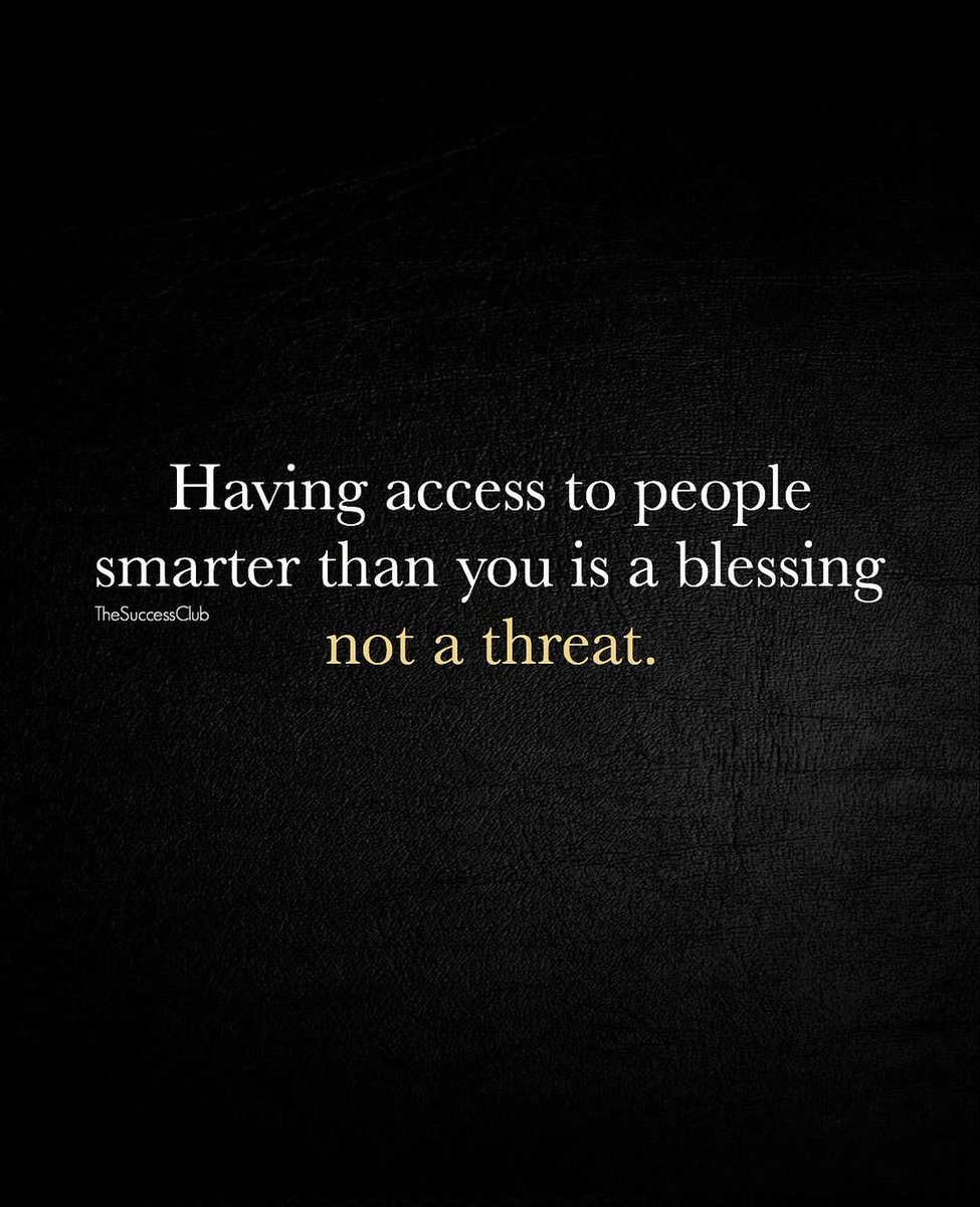 wisdom_mindset9's tweet photo. #RichCode
Day 18
💡 Being surrounded with people who are smarter than you is never a curse but a blessing. https://t.co/sgUhR4zbN9