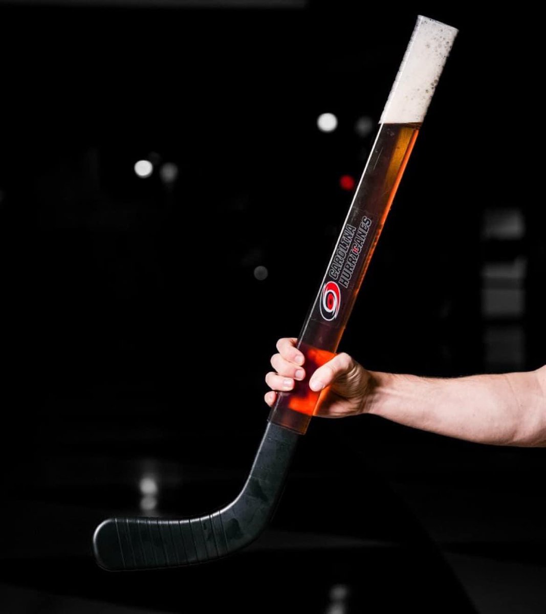 The Carolina Hurricanes are ahead of the curve. Introducing the beer stick.