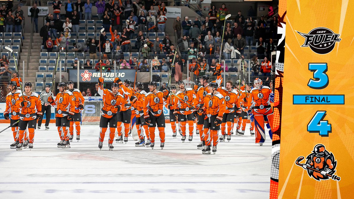 Some late-game heroics by the power play unit give us a Komets W on Superhero Night!

#LetsGoKomets