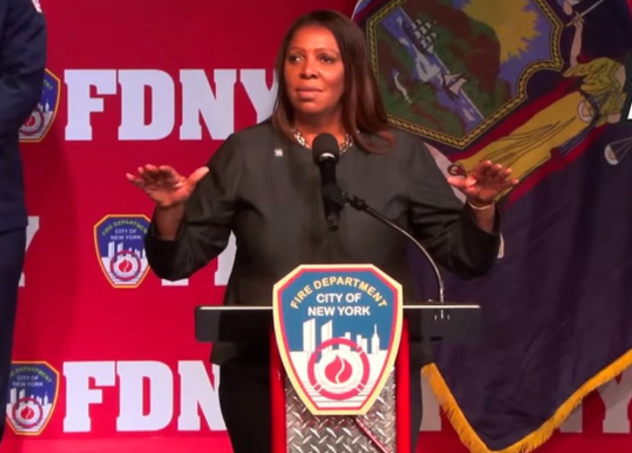 AG Letitia James is a political hack POS… Agree?