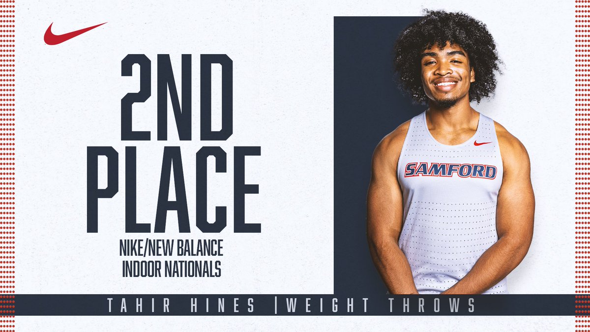 What a weekend for Tahir Hines!

The Bulldog signee placed second at the Nike/New Balance Indoors in the weight throw 👏

#AllForSAMford