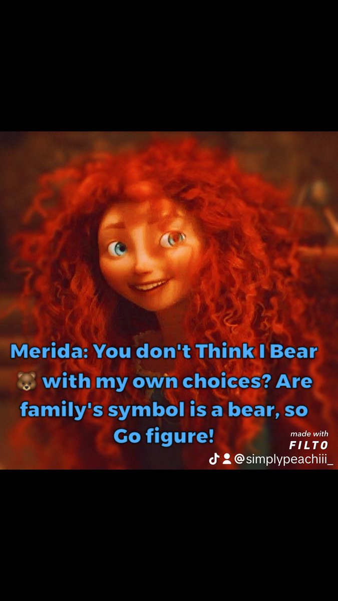 Merida's Opinion🐻🪨🔥#Merida #Opinion #Disney100 #disney #Disney #DisneyChannel #DisneyWorld #disneyedit #brave #strength #honor #bear #choice #fate #destiny #charm #personality #spirit #ultimate #NeverGiveUp