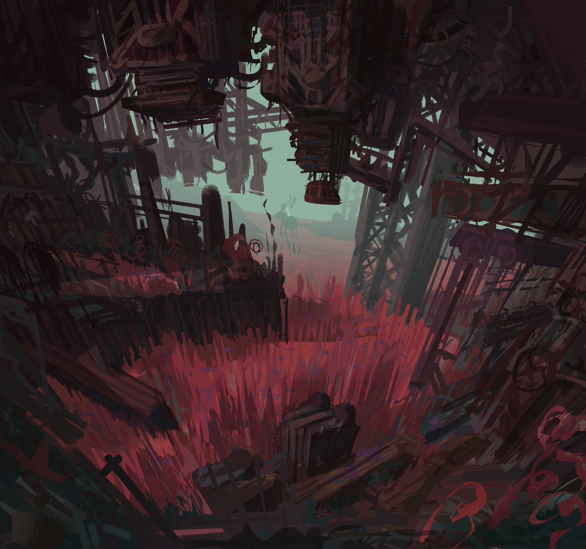 Gulp im so full of dirt

#RWArtMonth