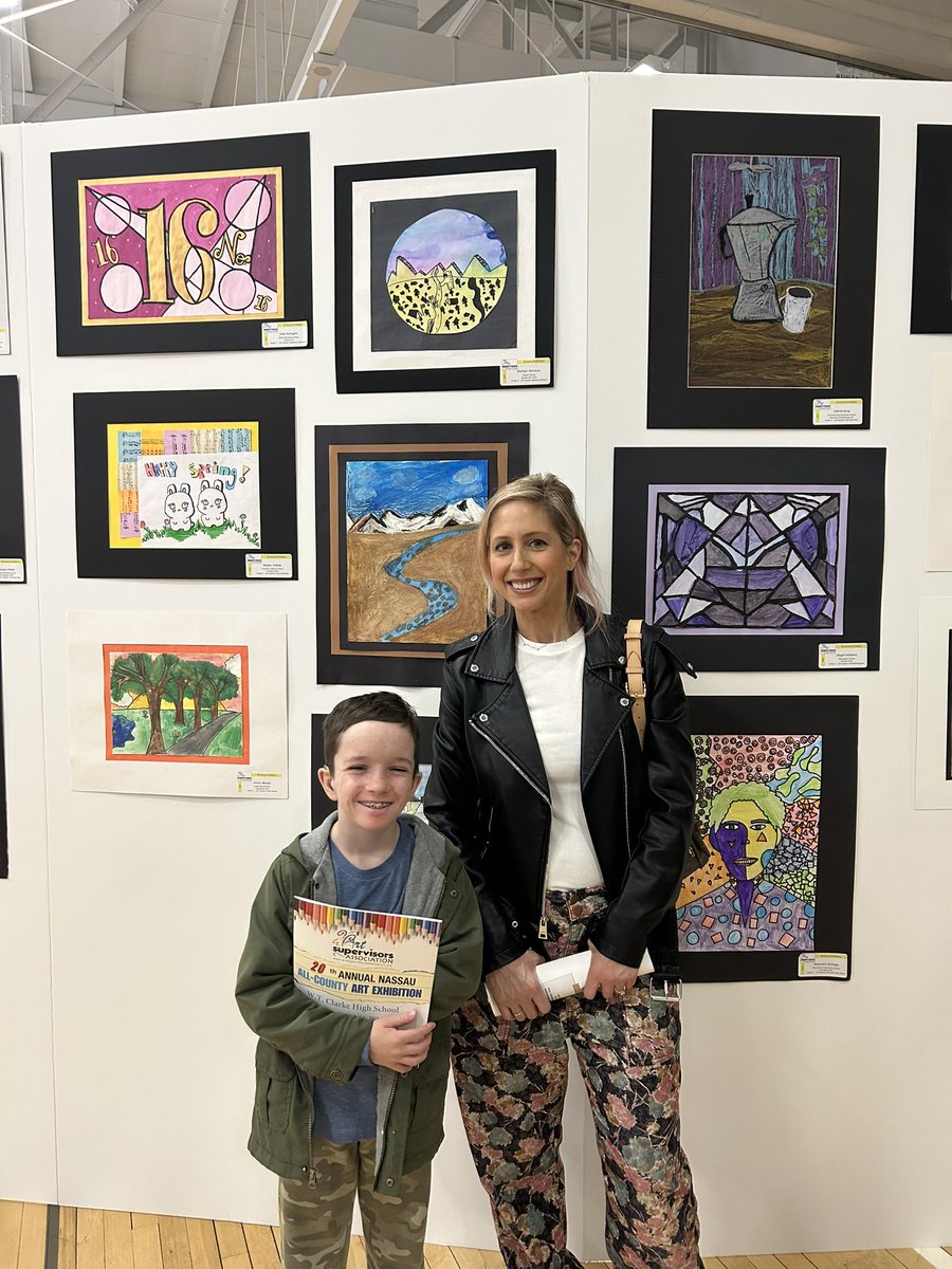 What a fun day celebrating the talents of these young artists!  Loved the Art Supervisor Association Art Exhibition.  <a href="/HemlockGC/">Melanie Odone</a> <a href="/Stewart_gcufsd/">Keri Hand</a> <a href="/MrsLindseyGC/">Rachel Lindsey</a> <a href="/GCPSSupt/">Kusum Sinha GCUFSD</a> <a href="/GCUFSD/">Garden City SD</a> <a href="/GardenCityPTA/">Garden City PTA</a>