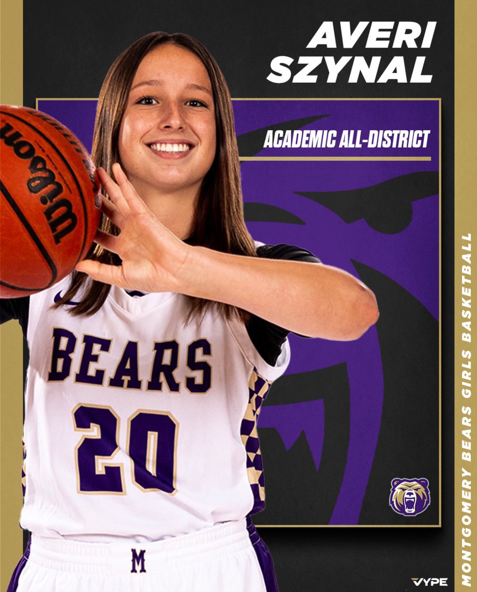 So proud of this kid and can’t wait to see what next season has in store for her! Congratulations Averi, 21-5A Academic All District! 🐻🏀💪