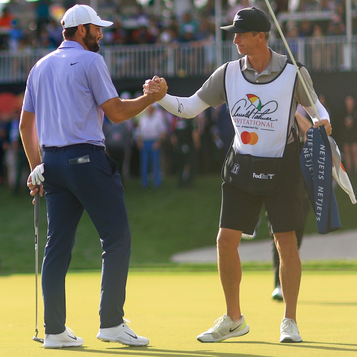 Gave it my all today but unfortunately wasn’t good enough. Congrats to Scottie and Ted on an amazing performance. Thanks to @Mastercard and their foundation on the invite this week. Onto The Players ☘️🇮🇪