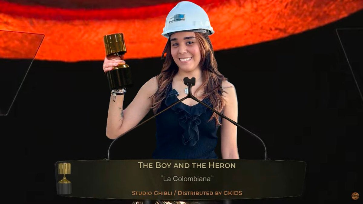 TheTopComics's tweet photo. Colombia ganó, hermanos.
#TheBoyAndTheHeron #Oscars https://t.co/LGfqwejQ8s